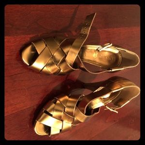 Very chic high heels from J Crew.. worm twice!